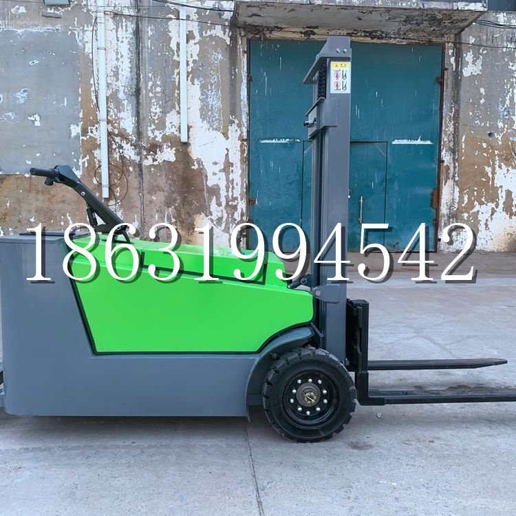 西港区小型电动叉车1吨2吨步行站驾式电瓶堆高充电装卸车液压升降车铲车